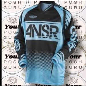 🆓💙 ANSR Motocross Jersey 🆓🆓🆓FREEW/$30PURCHASE❣️
